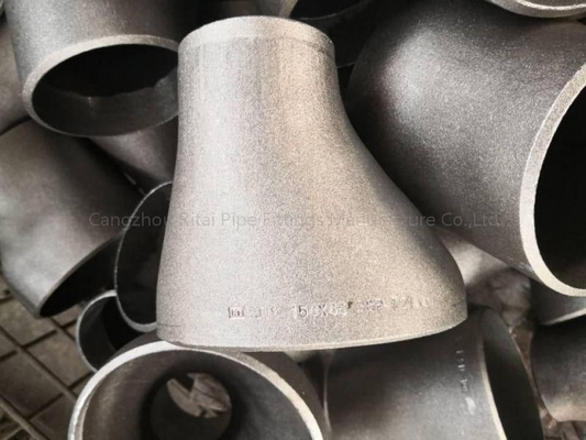 12 X B16.9 6 6 X 2 ομόκεντρος μειωτών άκρης αγκώνας χάλυβα συγκόλλησης ASME άνευ ραφής