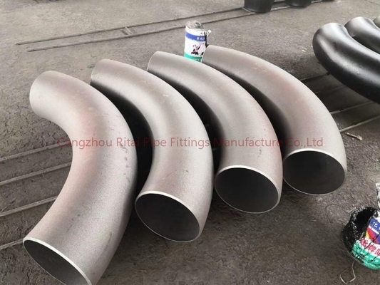Εξαρτήματα 2$ο 5D 6D 8D 9D 10D σωλήνων χάλυβα ASME B16.28 4 ίντσα κάμψη 90 βαθμού