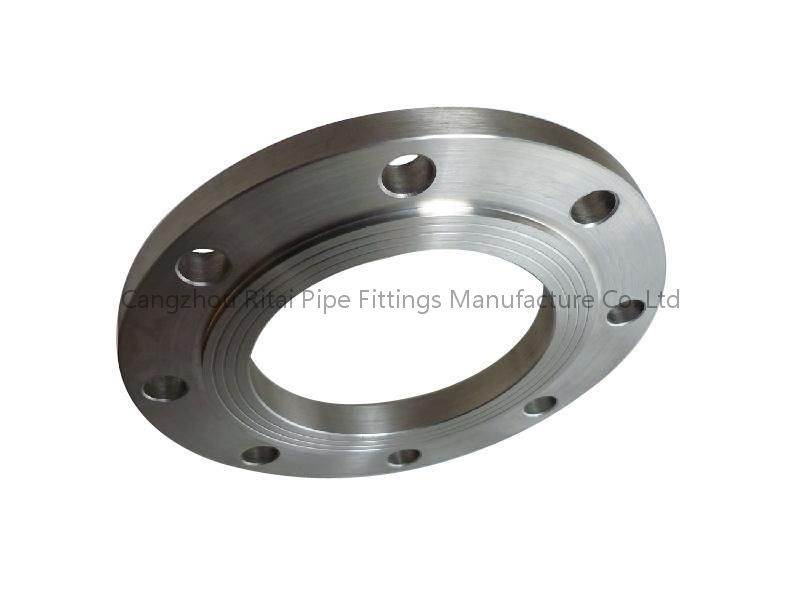 125NB επίπεδη φλάντζα P265GH PN25 PN16, ολίσθηση συγκόλλησης κρατών μελών SCH 80 στο μαύρο χρώμα φλαντζών