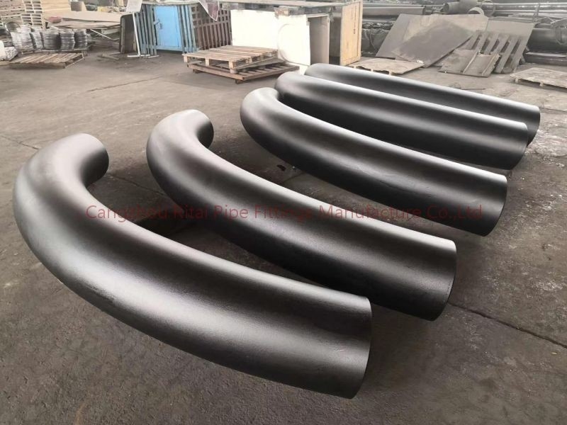 Sch40 Sch80 90 συγκόλληση χάλυβα άνθρακα κάμψεων ASTM A105 αγκώνων βαθμού A53 106GR.B