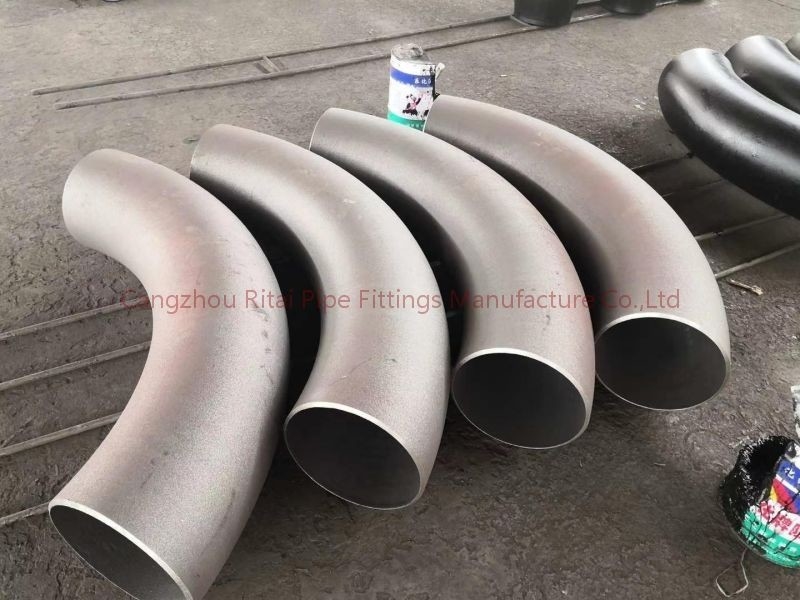 Εξαρτήματα 2$ο 5D 6D 8D 9D 10D σωλήνων χάλυβα ASME B16.28 4 ίντσα κάμψη 90 βαθμού