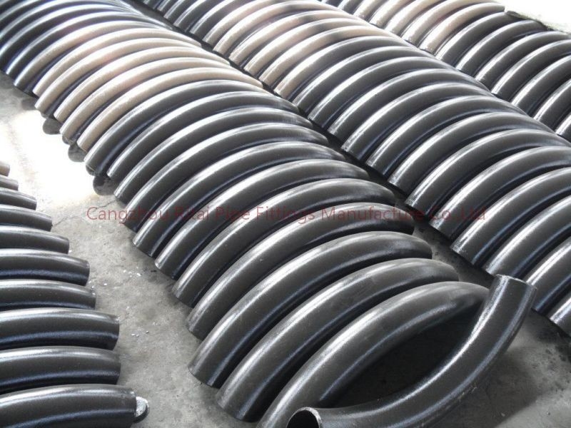 Ο τρισδιάστατος 5D σωλήνας ASME B16.49 κάμπτει το API 5L GR. Β 2 ίντσα SCH 80 αγκώνας 180 βαθμού