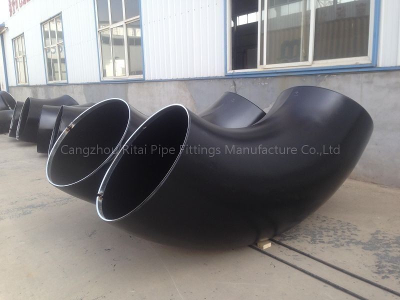 Μεγάλος χάλυβας άνθρακα αγκώνων σωλήνων ASME B16.9 ERW 90 βαθμός μακροχρόνια κάμψη ακτίνας