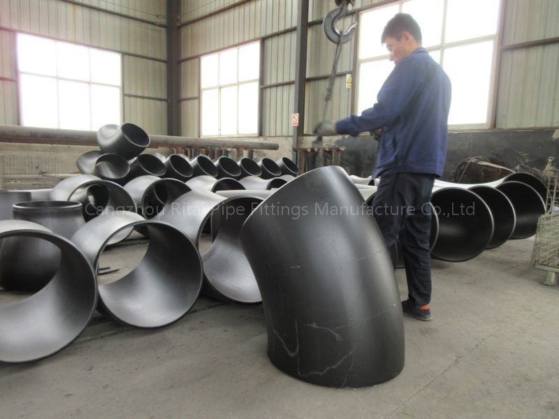 ASTM 1200 σύντομη ακτίνα αγκώνων σωλήνων NB μεγάλη χάλυβας άνθρακα μεγάλων διαμέτρων bw 45 βαθμού